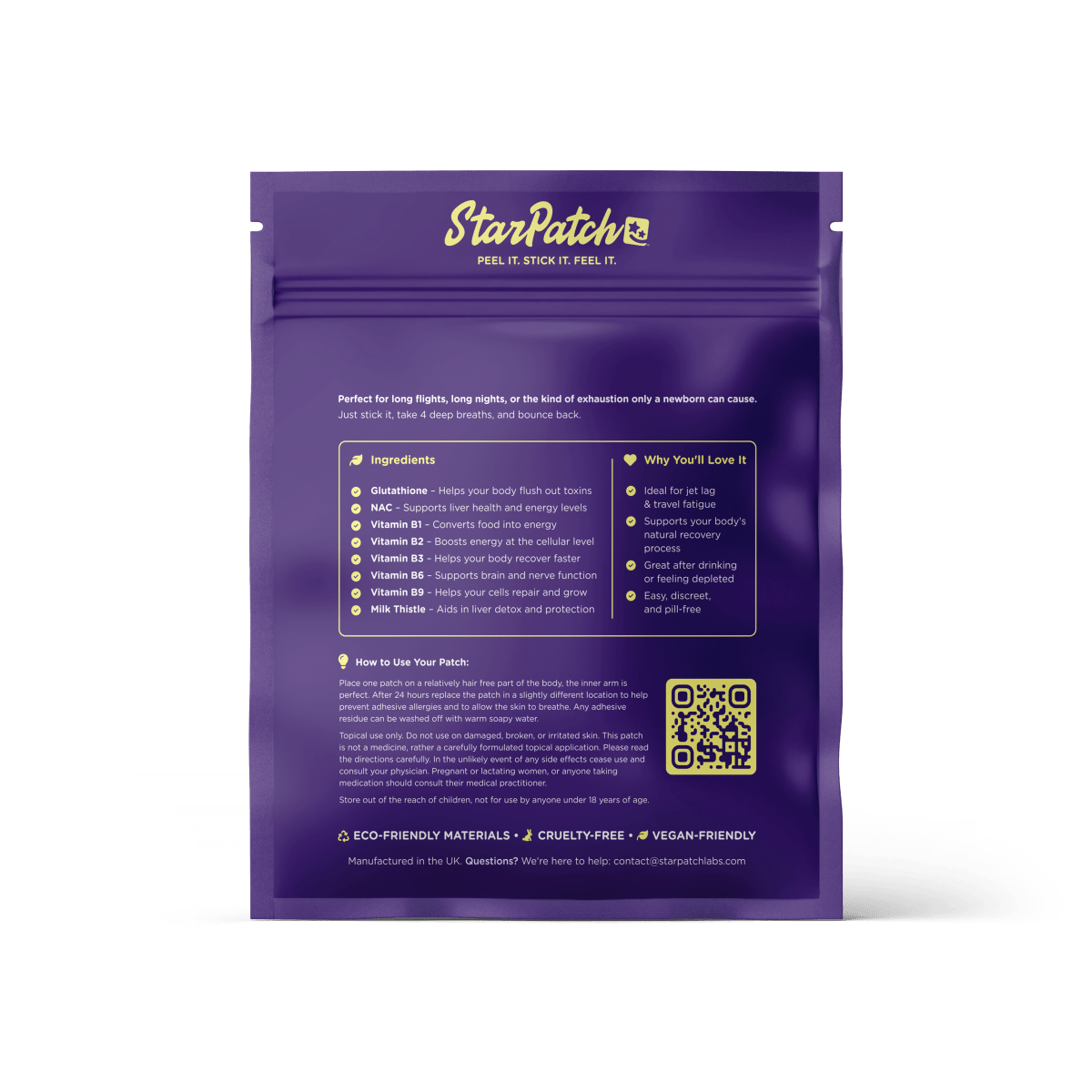 Body Recovery Patches - StarPatch